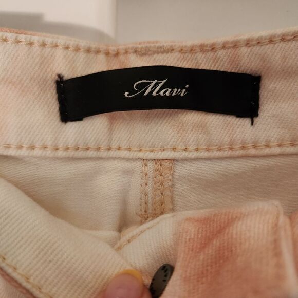 Mavi Rosie Denim Cutoff High Rise Shorts Size 32 - Picture 6 of 9